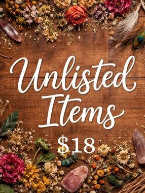 $18 Unlisted Item. Thank You For Your Purchase!